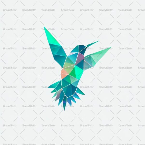 Geometrischer Kolibri